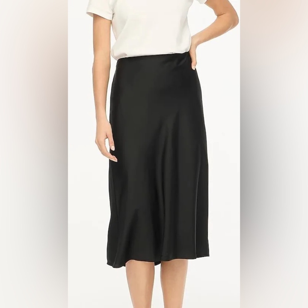 NWT J. Crew Factory Bias slip skirt- small